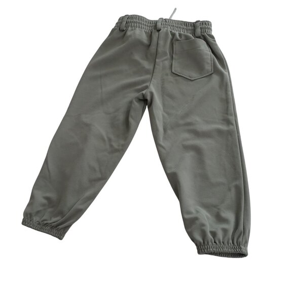 Adidas Athletic Baseball  Jogger Pants Youth Size XS Gray Elastic Waist - Picture 4 of 12
